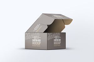 Carton Box Mock-Up