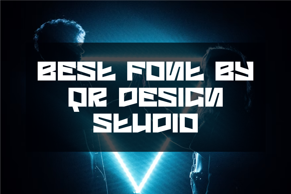Azyncro - Digital Font, a Sans Serif Font by QR Design Studio (Photo 8 of 8)