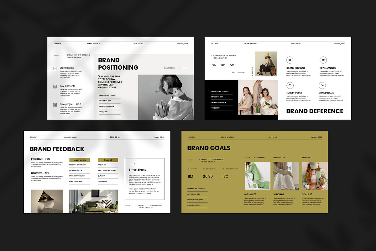 Brand Strategy Presentation Template, a Presentation Template by Slide-Agency (Photo 9 of 11)