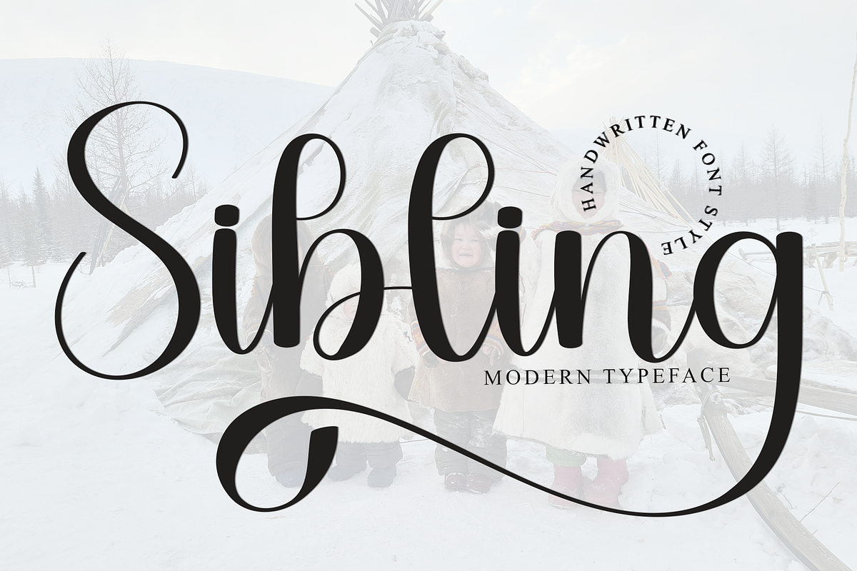 Sibling, a Handwritten Font by FreshTypeINK (Photo 2 of 8)