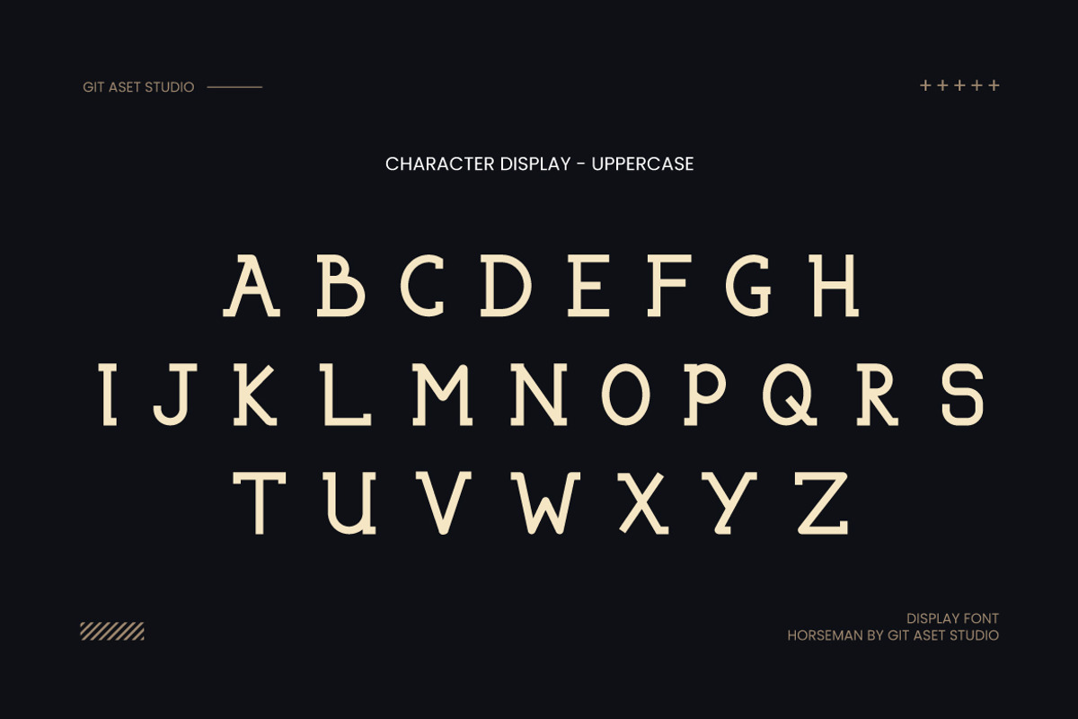 Horseman - Elegant Serif Font, a Serif Font by gitasetstudio (Photo 2 of 6)