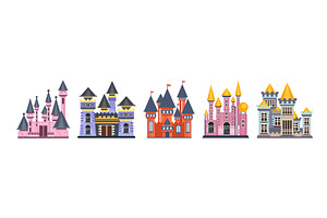 Fairy Medieval Castle with Stone, an Object Illustration by TopVectors