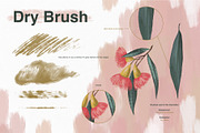 Gouache Brushes for Procreate, a Brush Add-On by Maria Summer (Thumbnail 6 of 8)
