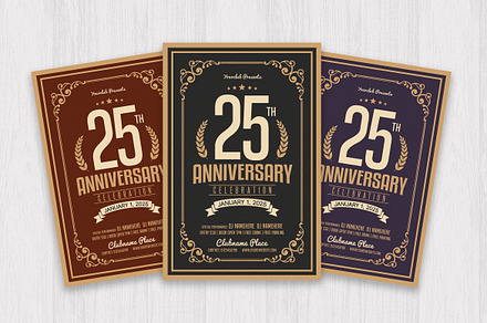 Anniversary Celebration, a Flyer Template by DesignWorkz