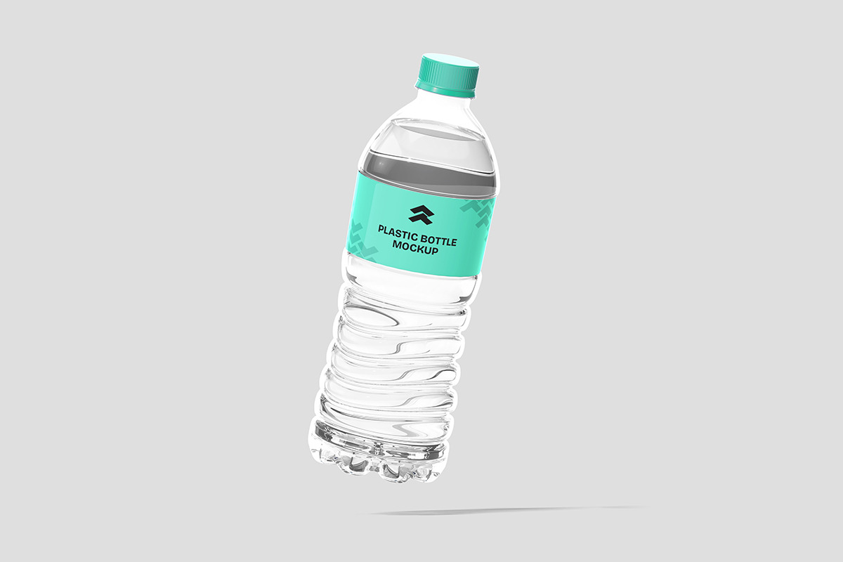 Plastic Bottle - Mockup, a Product Mockup by Rometheme Std (Photo 3 of 5)