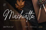 Machiatto - Elegant Handwritten Note, a Script Font by ikiiko (Thumbnail 1 of 8)
