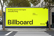 Street Advertising Billboard Mockup, an Advertising Mockup by graphypix (Thumbnail 1 of 4)