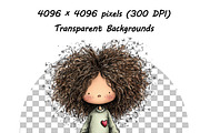 Whimsical Birthday Boy Clipart PNG, an Illustration by one-touch (Thumbnail 12 of 18)