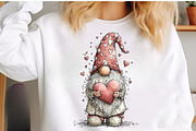 Romantic Watercolor Love Clipart, an Illustration by SinaCreation (Thumbnail 3 of 9)