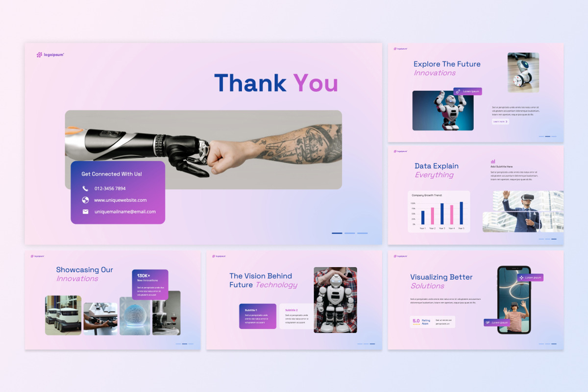 Future Technology Slides, a Presentation Template by Antstheme (Photo 2 of 2)