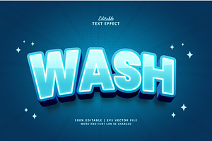 Text Effect Wash