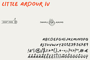 Little Ardour Font Family + Icons, a Sans Serif Font by Design Surplus (Thumbnail 5 of 7)