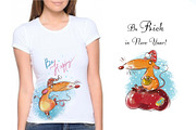 New Year Rat - 5 illustrations, an Illustration by Zooza Art (Thumbnail 3 of 3)