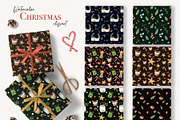 Watercolor  Christmas Collection, a Graphic by NinaBrai (Thumbnail 6 of 6)