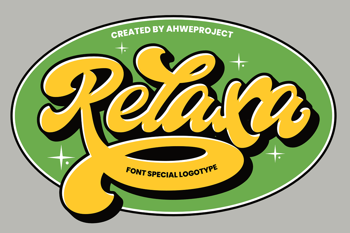 Relaxa, a Script Font by ahweproject (Photo 1 of 13)