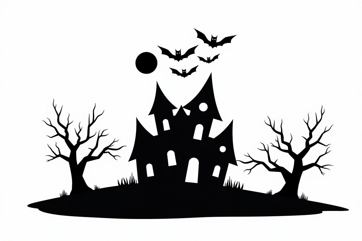 Spooky Haunted House Bundle, an Illustration by Designs_River (Photo 8 of 9)