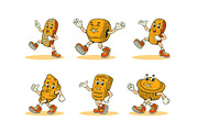 Groovy Pastry Retro Illustration, a Food Illustration by Decoconio Design (Thumbnail 2 of 7)