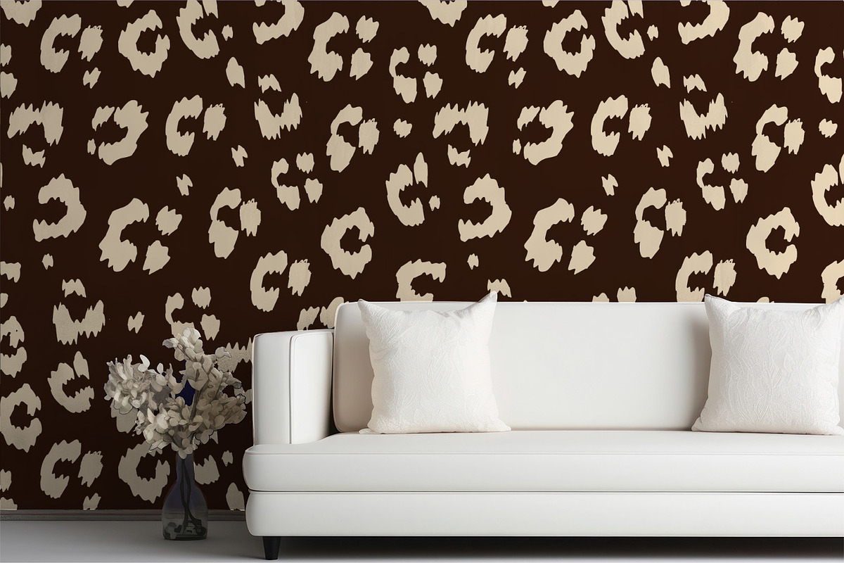 Beige Leopard Spots, a Wallpaper Graphic by MalyskaStudio (Photo 6 of 6)