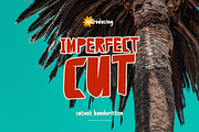 Imperfect Cut | Cutout Handwritten, a Handwritten Font by gracetype_studio (Thumbnail 1 of 12)
