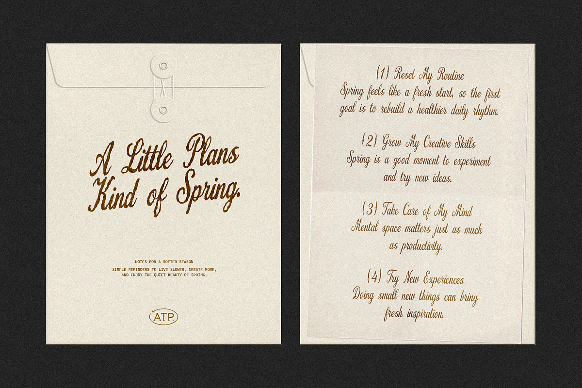 Pastry Library - Vintage Script Font, a Script Font by Typeparties (Photo 8 of 9)