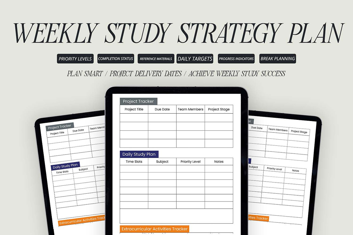 College Semester Planner PDF preview 5