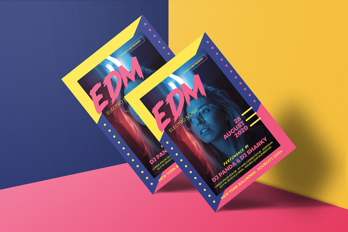 Electro Music Party Flyer, a Flyer Template by Tokosatsu (Photo 4 of 4)