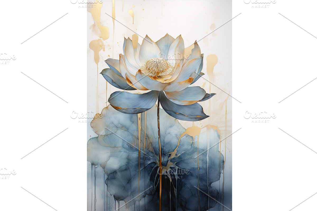 Pink lotos flower, an Object Illustration by Neirfy