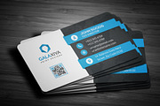 Modern Corporate Business Cards, a Business Card Template by Galaxiya (Thumbnail 4 of 8)