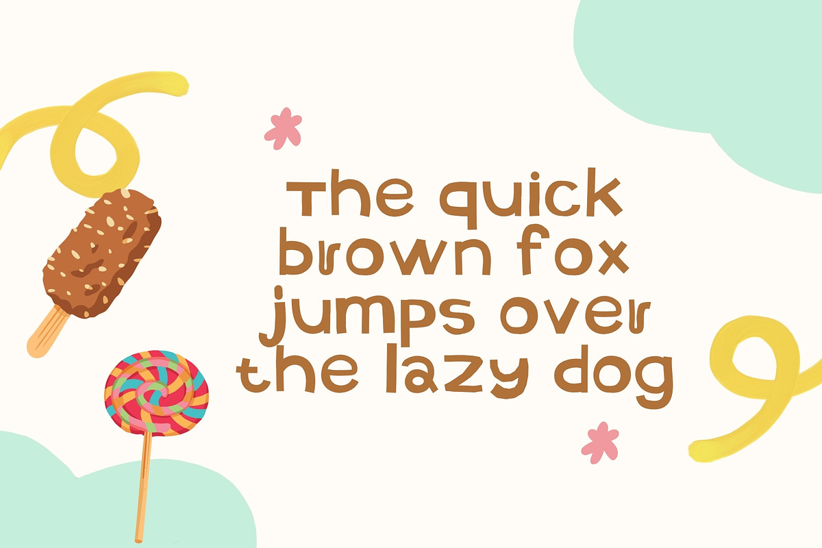 Happy Days - Handmade Cutout Font, a Sans Serif Font by HipFonts (Photo 6 of 9)