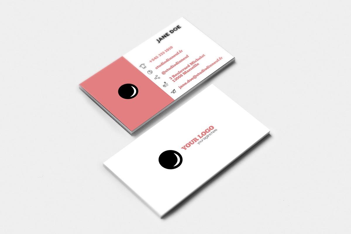 Professional Business Card, a Business Card Template by Studio 19 (Photo 3 of 7)