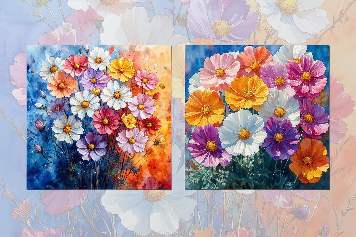 Summer Flowers, a Background Graphic by Curve Design (Photo 3 of 7)
