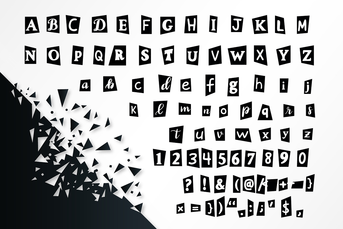 Anon - OTF color font preview 4