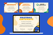5 Sports Certificates Templates, a Templates & Theme by TemplateCastleStore (Thumbnail 4 of 9)