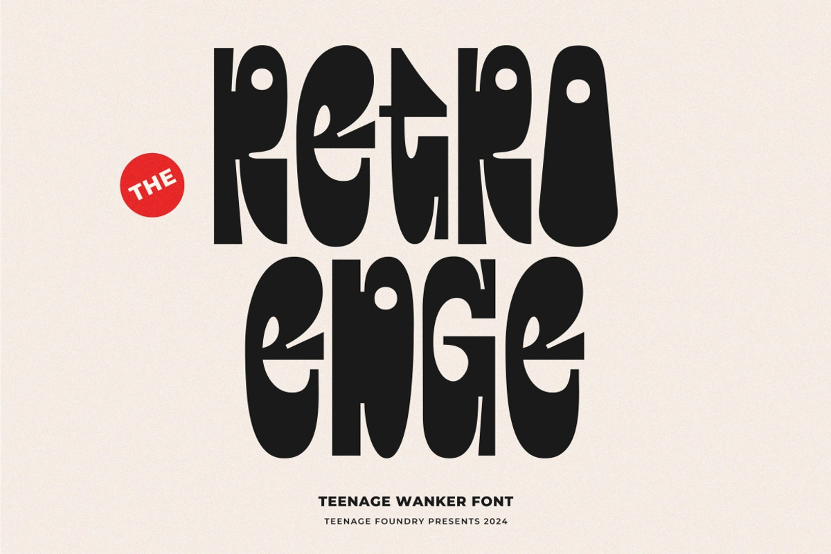 Teenage Wanker, a Slab Serif Font by TeenageFoundry (Photo 2 of 8)