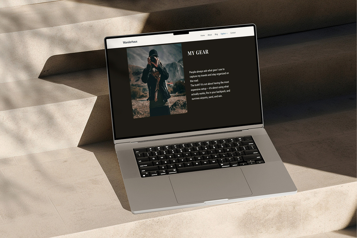 Wanderhaus Travel Blogger Website, a WordPress Template by Templatelabsdesign (Photo 10 of 11)