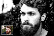 Dramatic BW Portrait PSD Effect, a Templates & Theme by velvetmade.designs (Thumbnail 2 of 10)
