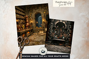 Ars Goetia Dark Fantasy Backdrop Set, a Background Graphic by ThatsDesignArt (Thumbnail 12 of 13)