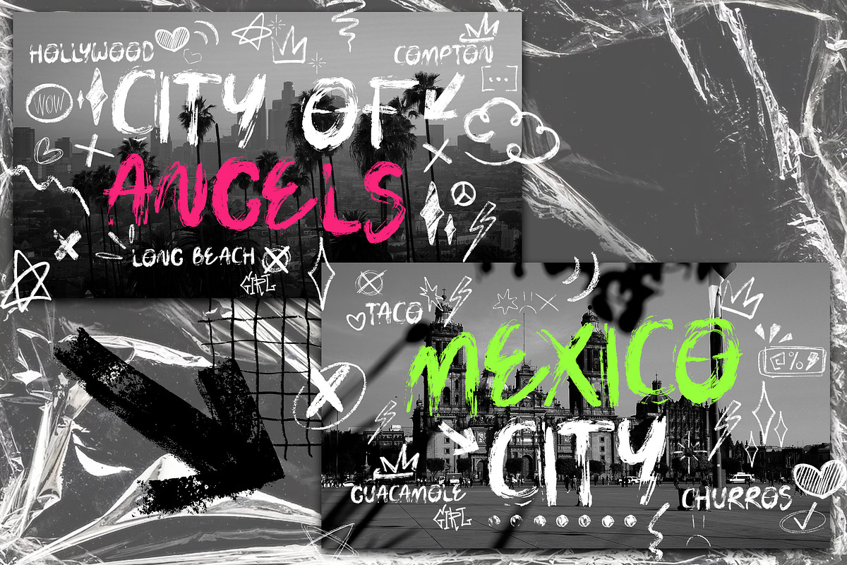 Ink Boy – Textured Brush Font, a Handwritten Font by Dm Studio (Photo 5 of 9)