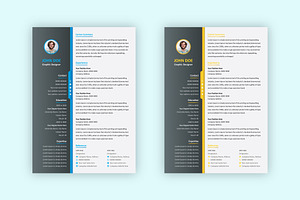 Resume Template / EPS,AI