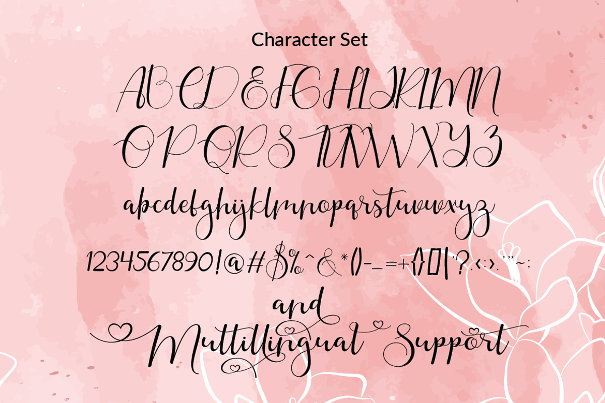 Gayesha - Lovely Script, a Script Font by PutraCetol Studio (Photo 9 of 11)