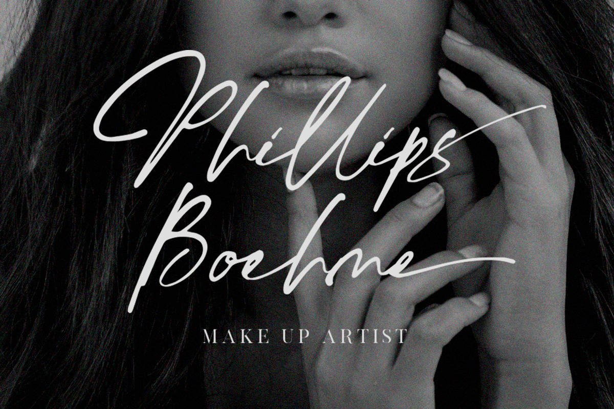 Scoottburg - Modern Calligraphy, a Script Font by Anxiety Studio (Photo 4 of 17)
