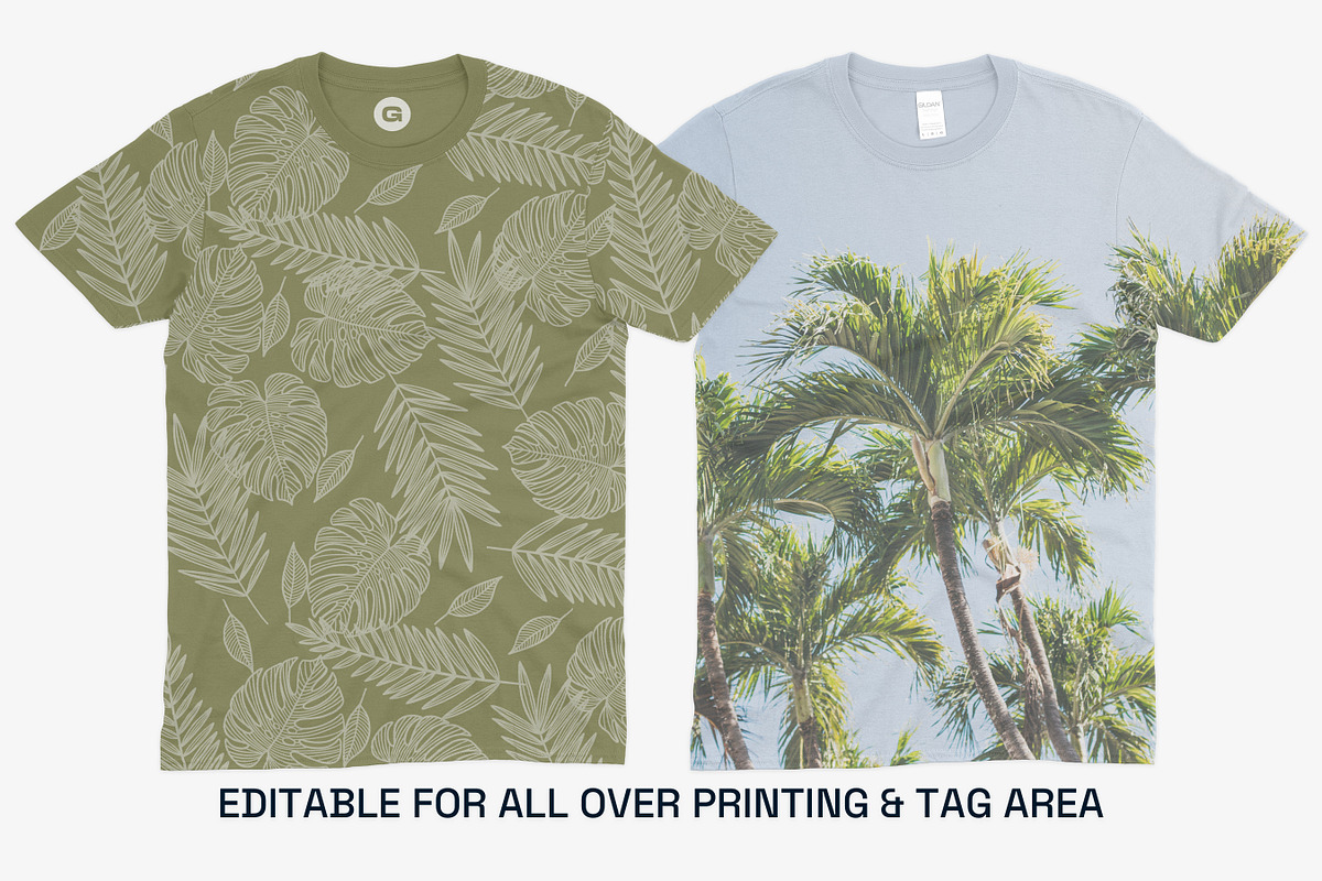 Gildan 64000 T-Shirts Mockups, a Shirt Mockup by GraphicHero (Photo 9 of 9)