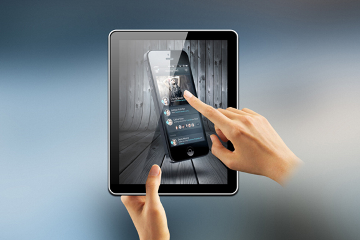 Tablet Screen Mockup, an iPhone Mockup by Cyberspace Builder (Photo 4 of 5)
