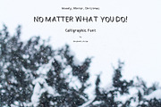 Stocking Suffer Calligraphy Font, a Script Font by n.A Studio (Thumbnail 5 of 9)