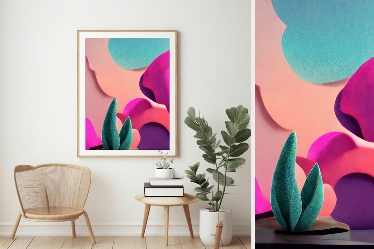 15 pop art abstract plant modern, a Decorative Illustration by ARTOZEN DIGITAL (Photo 5 of 15)