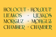 Glique Serif Display, a Font by Fitrah Type (Thumbnail 2 of 13)