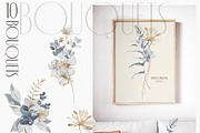 Watercolor clipart Winter tenderness, an Object Illustration by ArtMaslyana (Thumbnail 3 of 10)