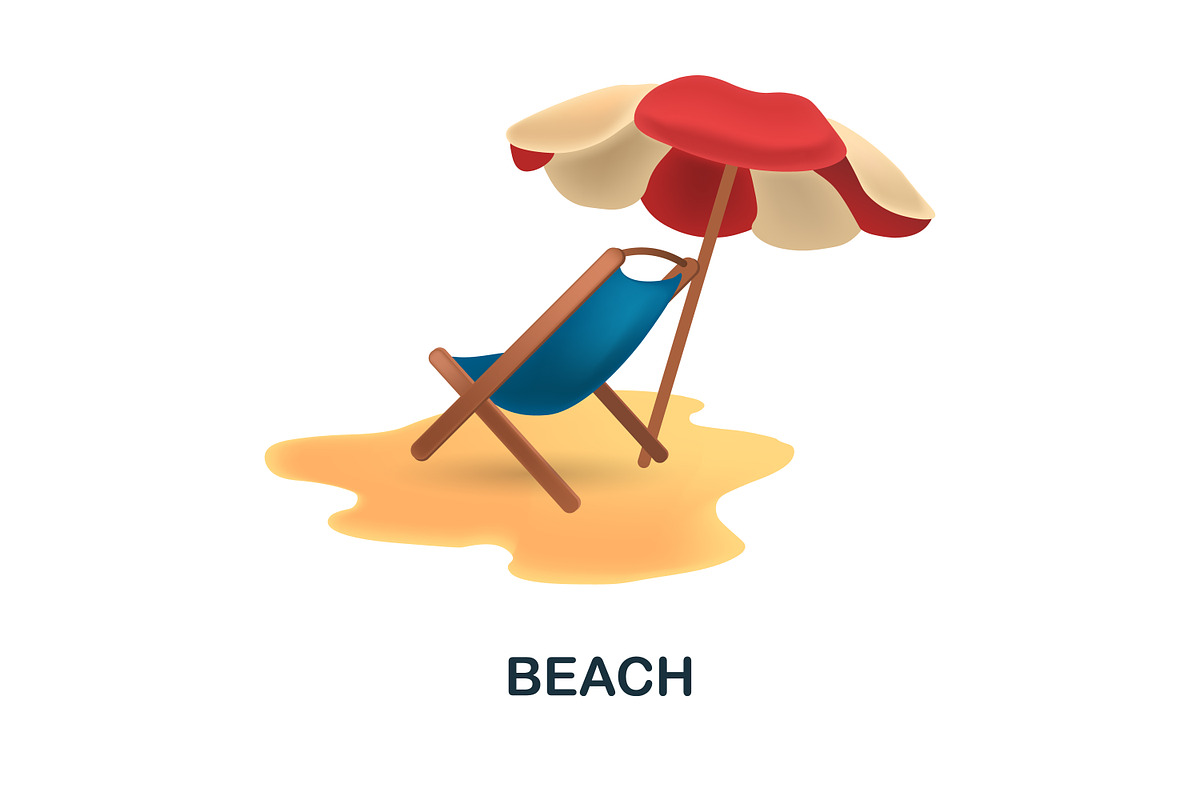 Vacation 3D Icons Set Bundle, an Object Graphic by Aimagenarium@gmail.com (Photo 5 of 21)
