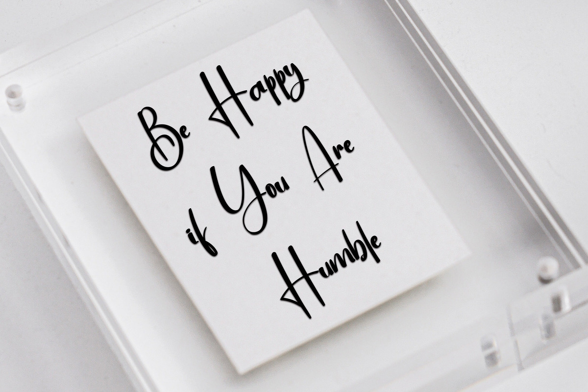Humble, a Handwritten Font by InermediaSTUDIO (Photo 5 of 7)