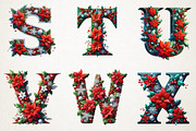 Festive Holiday Letters Collection, an Illustration by RobertsArt (Thumbnail 7 of 7)